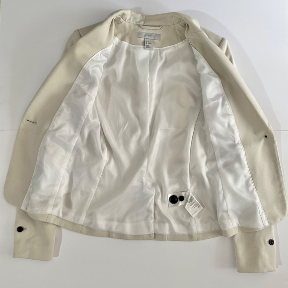 H&M - Cream Blazer - Picture 3 of 5
